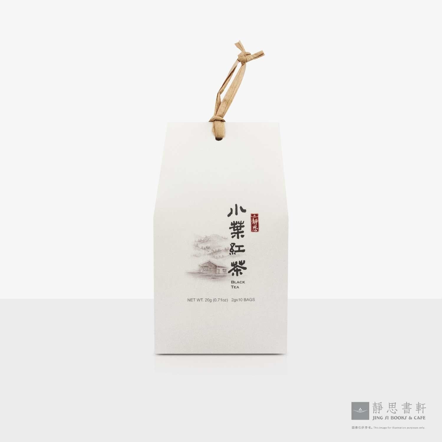小叶红茶（茶袋包10入）Jing Si Black Tea (10 Tea Bags)