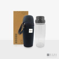 吸式环保杯（灰色）Eco-Friendly Water Bottle (With Straw) Gray